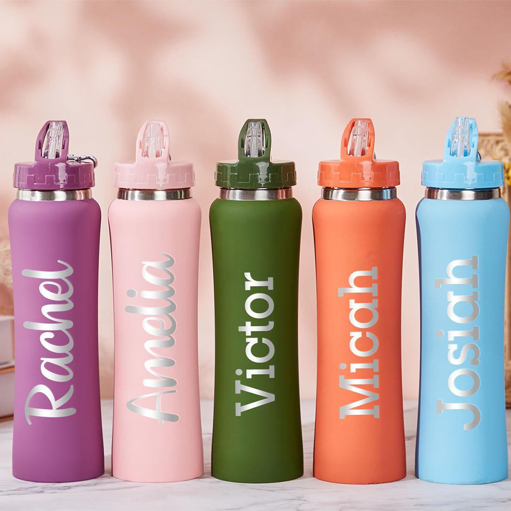 Sports Equipment Names - Borraccia in Acciaio Inox Personalizzata con